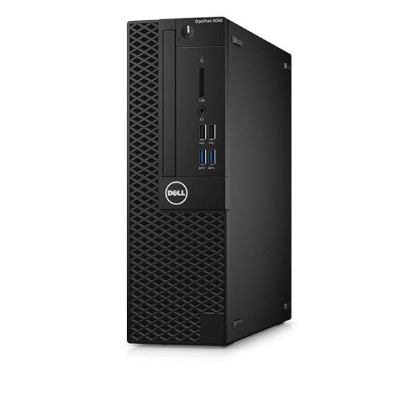 (Refurbished) Dell OptiPlex 3050 Desktop Computer PC (Intel i5 7th Gen| 16 GB DDR4 RAM| 512 GB SSD| WiFi| Windows 11 Pro| MS Office| Intel HD Graphics| USB| Ethernet| VGA),Black