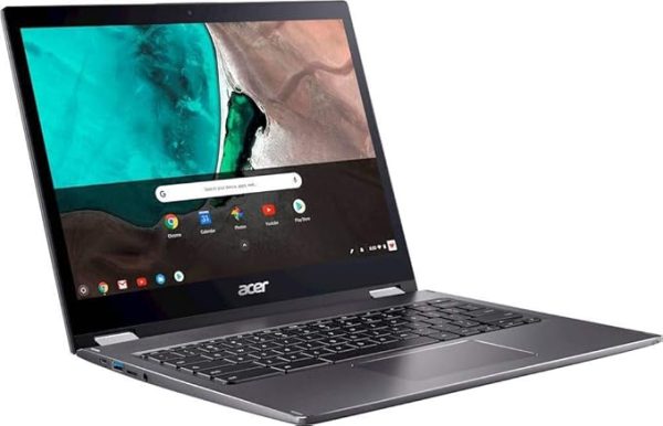 Acer Chromebook Spin 13 CP713-1WN-55Ht 13.5" Touchscreen 2 in 1 Chromebook - 2256 X 1504 - Core i5-8250U - 8 GB RAM - 128 GB Flash Memory - Gray - Chrome OS - Intel UHD Graphics 620 - in-Plane