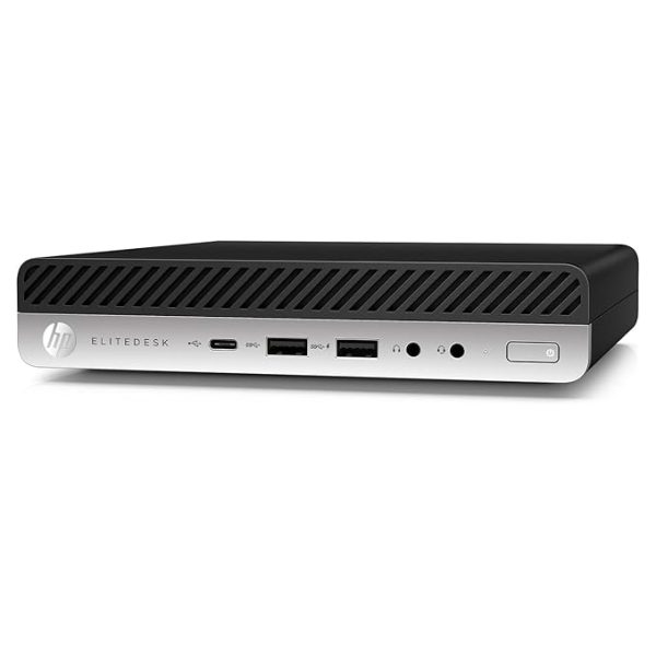 (Refurbished) HP EliteDesk 800 G3 High Performance Mini PC (Intel Core i5 7th Gen| 8 GB DDR4 RAM| 256 GB SSD| Windows 11| MS Office| WiFi|Intel HD Graphics|USB)