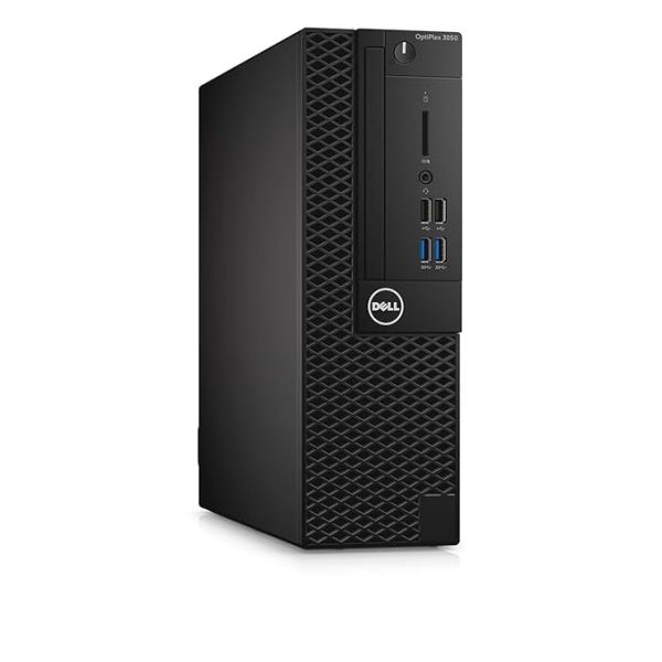 (Refurbished) Dell OptiPlex 3050 Desktop Computer PC (Intel i5 7th Gen| 16 GB DDR4 RAM| 512 GB SSD| WiFi| Windows 11 Pro| MS Office| Intel HD Graphics| USB| Ethernet| VGA),Black