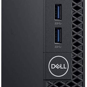 (Refurbished) Dell OPTIPLEX 3060 Tiny Desktop (Intel Core i3 8th gen 2.5ghz, 8 GB RAM, 240gb SSD, Windows 11 (Upgraded), MS Office/ Intel HD Graphics/, USB 3.0, Ethernet,VGA), Black