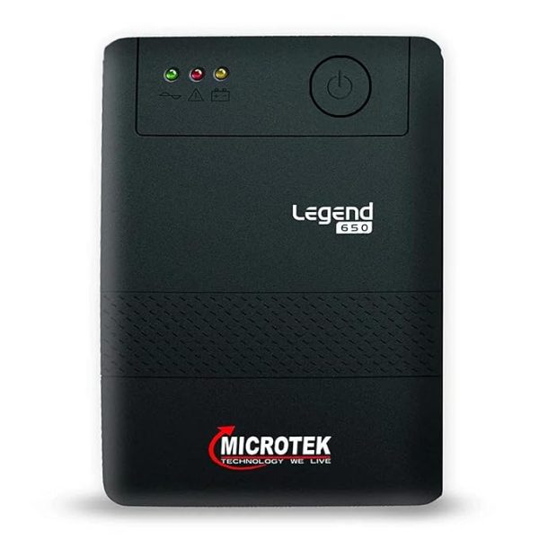 Microtek Line Interactive Legend 650 UPS System an Ideal Power Backup & Protection