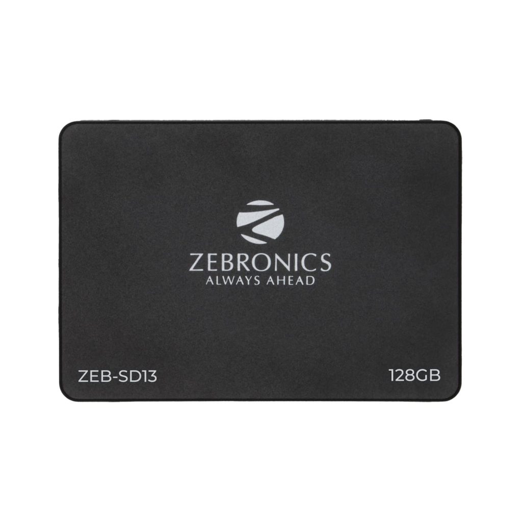 Zebronics basics 2.5 inch SATA Internal SSD 128 GB | Speed up to 550 MBps | High-Speed Performance | Reliable Storage Solution | Energy Efficient