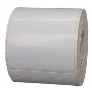 Tudko 55 mm X 40 mm Self Adhesive Label (White)
