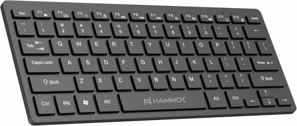 Hammok Guts Mini USB Wireless Multi-device Keyboard (Black)