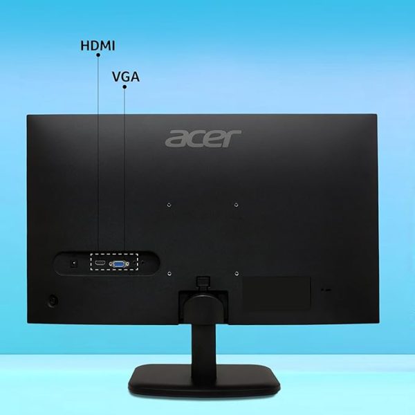 Acer EK240Y G0 23.8 Inch IPS Full HD 1920x1080 Backlit LED LCD Monitor I 1 MS VRB, 120Hz Refresh I 250 Nits I Zero Frame I HDMI & VGA Ports with HDMI Cable I Adaptive Sync I Eye Care Features (Black)