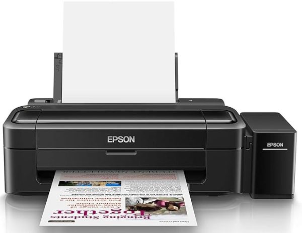 Epson Ecotank L130 Single Function Wired Colour Home Inkjet Printers, Black