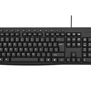 Hammok Stopm Multimedia Keyboard Wired USB Desktop Keyboard (Black)