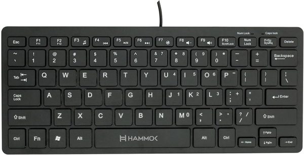 Hammok Guts Mini USB Wireless Multi-device Keyboard (Black)