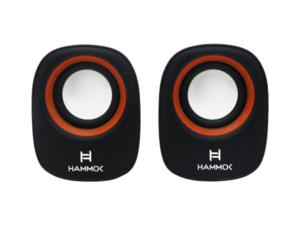 Hammok HAMMOK JESSI 5 W Laptop/Desktop Speaker (Black, 2.0 Channel)