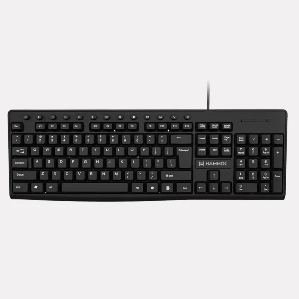 Hammok Glory USB Wired USB Multi-device Keyboard (Black)