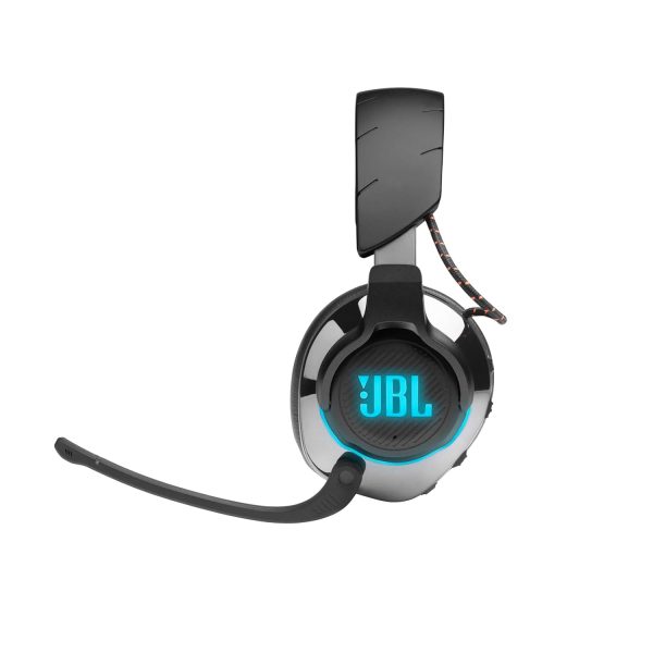 JBL Quantum 810 Wireless Over Ear Gaming Headset with Mic, ANC, 50mm Neodymium Drivers, 43H Playtime, Low Latency, Dual Surround Sound, Boom Mic, 2.4GHz Wireless Dongle, Discord-certified Dial (Black)