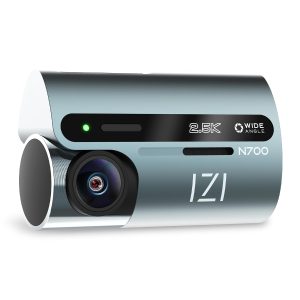 IZI N700 5MP Car Dash Camera - 2.5K, 170° FOV, Night Vision, WiFi, G-Sensor, Emergency Recording, 512GB SD Card Support, 24/7 Parking Monitor, Easy Install, Multiple Modes