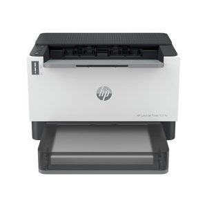 HP Laserjet Tank 1020w Printer, Wireless, Print, Hi-Speed USB 2.0, Bluetooth LE, Up to 22 ppm, 150-sheet Input Tray, 100-sheet Output Tray, 25,000-page Duty Cycle, Black and White, 381V6A