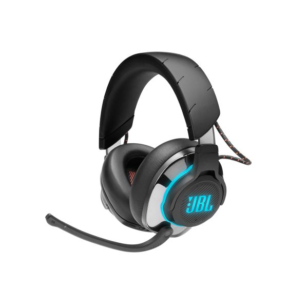 JBL Quantum 810 Wireless Over Ear Gaming Headset with Mic, ANC, 50mm Neodymium Drivers, 43H Playtime, Low Latency, Dual Surround Sound, Boom Mic, 2.4GHz Wireless Dongle, Discord-certified Dial (Black)