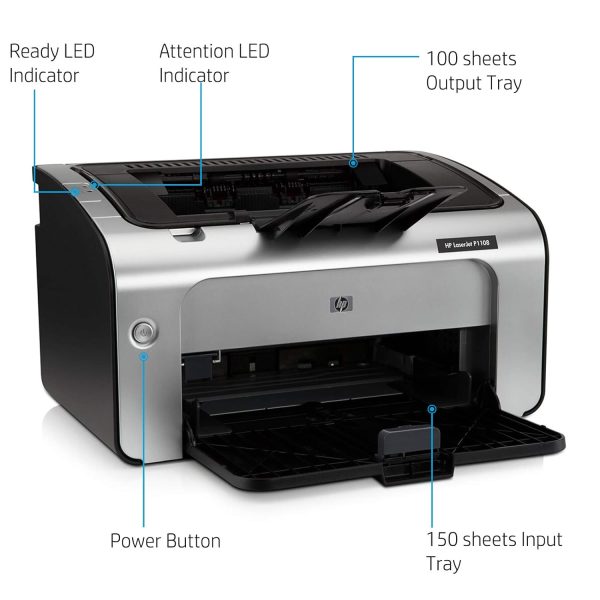 HP Laserjet P1108 Single Function Monochrome Laser Printer