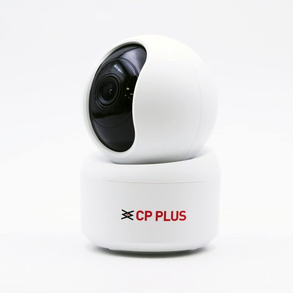 CP PLUS 4MP Quad HD Smart Wi-fi CCTV Camera | 2-Way Talk | 360° Pan & Tilt | Built-in Siren| Echo Cacellation Mode| Suports Sound Detection | IR Distance 15Mtr | SD Card (Up to 256 GB) | CP-E45A