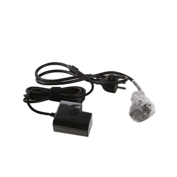 (Refurbished) HP 45W USB Type-C Pin Laptop Charger Adapter for Pro X2 612 G2 Model (1HE07AA),Black