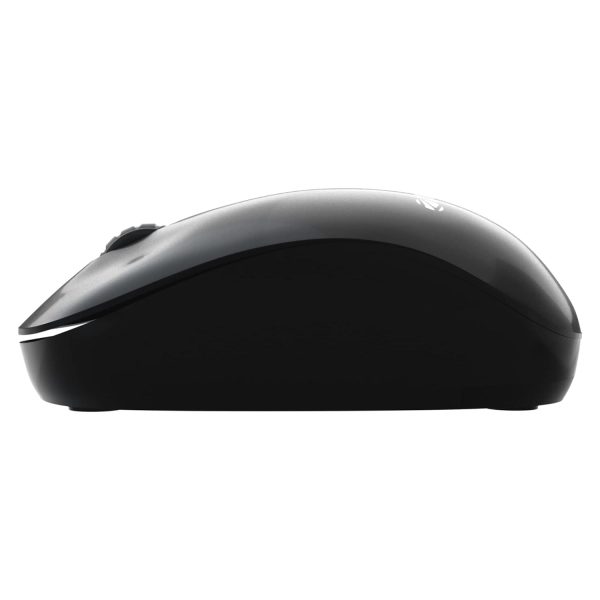 ZEBRONICS Cheetah Wireless Mouse with 1600 DPI, High Accuracy, Precise Usage, 3 Buttons, Ergonomic and Comfortable Design (Black)