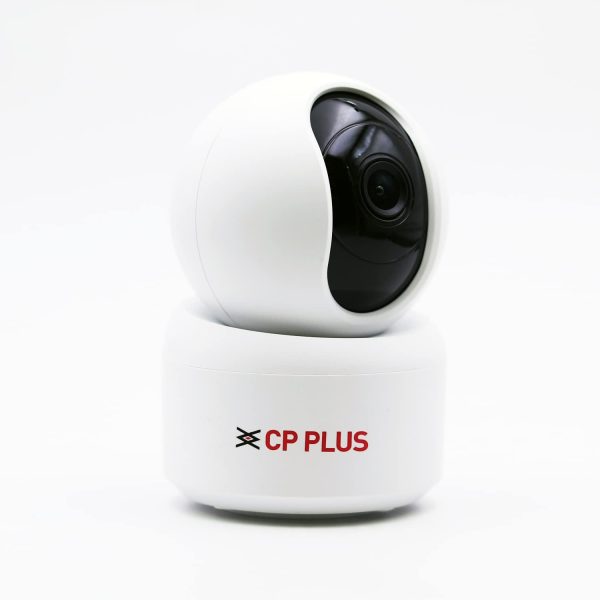 CP PLUS 4MP Quad HD Smart Wi-fi CCTV Camera | 2-Way Talk | 360° Pan & Tilt | Built-in Siren| Echo Cacellation Mode| Suports Sound Detection | IR Distance 15Mtr | SD Card (Up to 256 GB) | CP-E45A