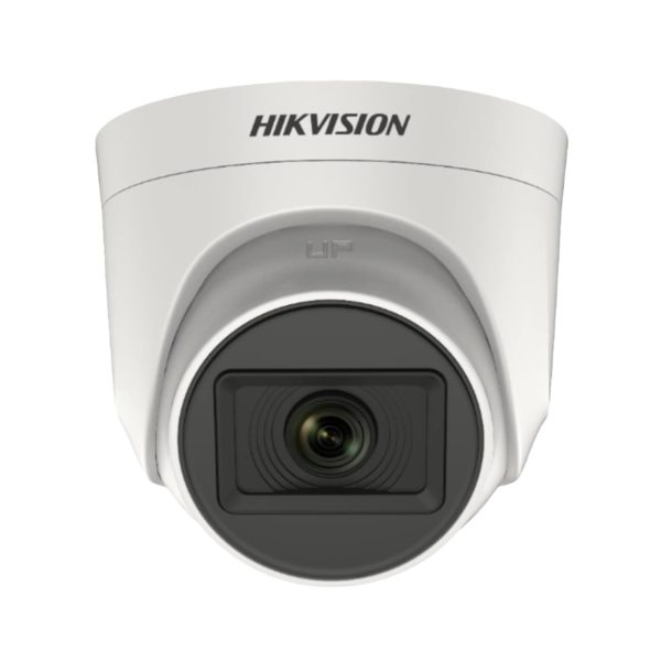 HIKVISION DS-2CE76H0T-ITPFS Ultra-HD IR Wired CCTV Dome Camera, 5MP (White)