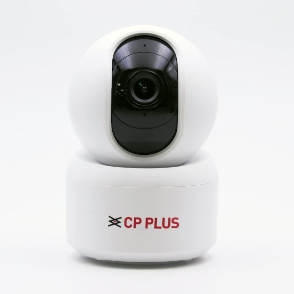 CP PLUS 4MP Quad HD Smart Wi-fi CCTV Camera | 2-Way Talk | 360° Pan & Tilt | Built-in Siren| Echo Cacellation Mode| Suports Sound Detection | IR Distance 15Mtr | SD Card (Up to 256 GB) | CP-E45A