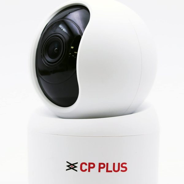 CP PLUS 4MP Quad HD Smart Wi-fi CCTV Camera | 2-Way Talk | 360° Pan & Tilt | Built-in Siren| Echo Cacellation Mode| Suports Sound Detection | IR Distance 15Mtr | SD Card (Up to 256 GB) | CP-E45A