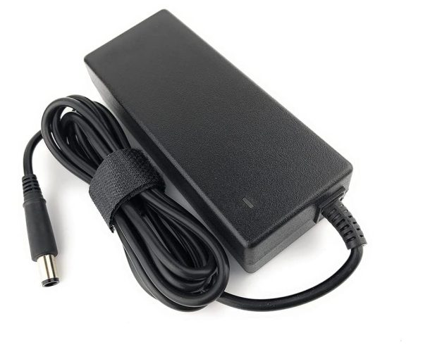 (Refurbished) DELL Original 3P 90W Laptop AC Adapter LTON India (9RCDC/LA90PM111) Without Power Cord - Black