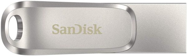 SanDisk Ultra Dual Drive Luxe Type-C 1TB, OTG, Upto 400MB/s, Pendrive, Silver, 5Y Warranty (SDDDC4-1T00-I35)