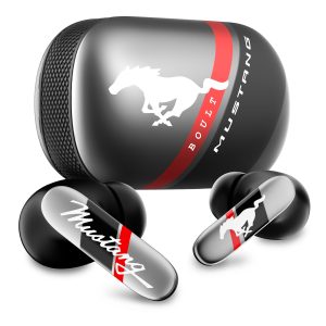 Boult X Mustang Newly Launched Dyno TWS Earbuds with 60H Playtime, App Support, Dual Pairing, 4 Mics ENC, 45ms Low Latency, 13mm Drivers, Touch Controls, Made in India, IPX5 Ear Buds Wireless (Grey)