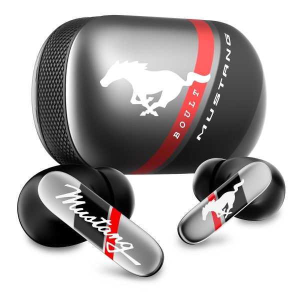 Boult X Mustang Newly Launched Dyno TWS Earbuds with 60H Playtime, App Support, Dual Pairing, 4 Mics ENC, 45ms Low Latency, 13mm Drivers, Touch Controls, Made in India, IPX5 Ear Buds Wireless (Grey)