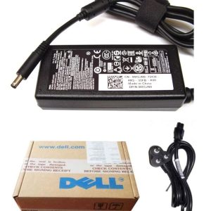 (Refurbished) Dell Laptop Adapter Charger 65w 19.5V 3.34A (New Pin 4.5*3.0mm) for all Dell Part No. RFRWK 00285K 04H6NV 04H6VH 070VTC & Power Cord