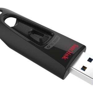 SanDisk Ultra 16GB, USB 3.0, Flash Drive, Upto 130MB/s R, Pendrive, Black, 5Y Warranty (SDCZ48-016G-I35)