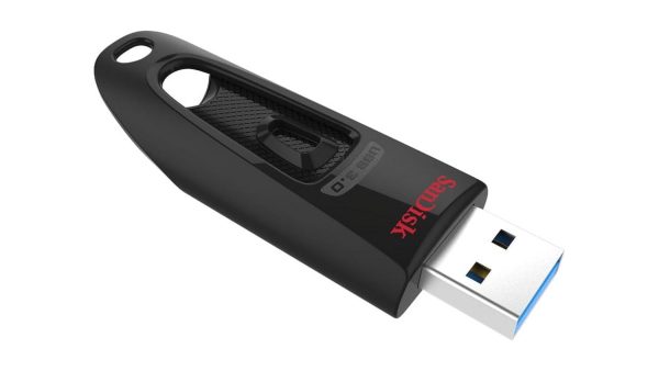 SanDisk Ultra 16GB, USB 3.0, Flash Drive, Upto 130MB/s R, Pendrive, Black, 5Y Warranty (SDCZ48-016G-I35)