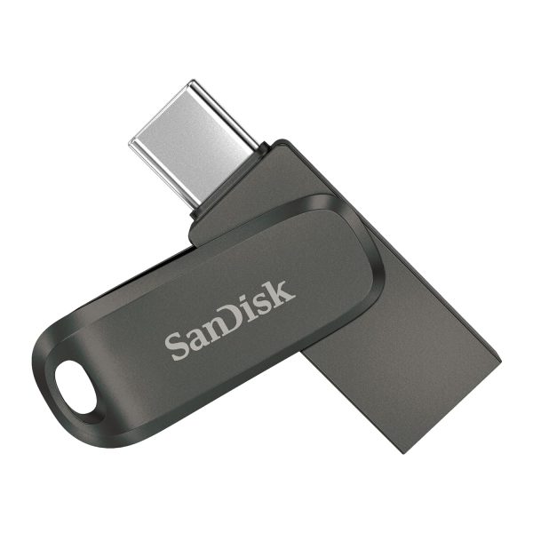 SanDisk Ultra Dual Drive Luxe Type-C 128GB, OTG, Upto 400MB/s, Pendrive, Gray, 5Y Warranty (SDDDC4-128G-I35GY)