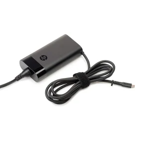 (Refurbished) HP Original 90W USB Type-C Pin Laptop Charger Adapter with TPS BIS Certified Power Cable