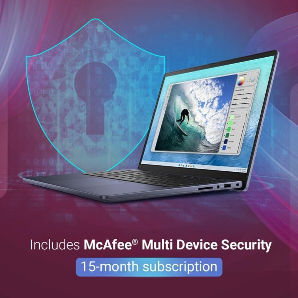 Dell Inspiron 5440 Laptop, Intel Core i5-1334U Processor, 16GB, 512GB, 14" (35.56cm) FHD Dispplay, Backlit Keyboard, Windows 11 + MSO'21, 15 Month McAfee Antivirus, Ice Blue, 1.54kg