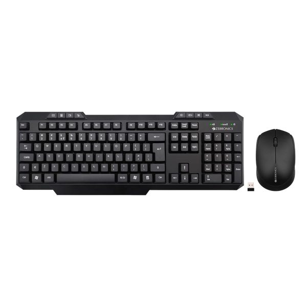 ZEBRONICS Companion 151 2.4GHz Wireless Keyboard & Mouse Combo