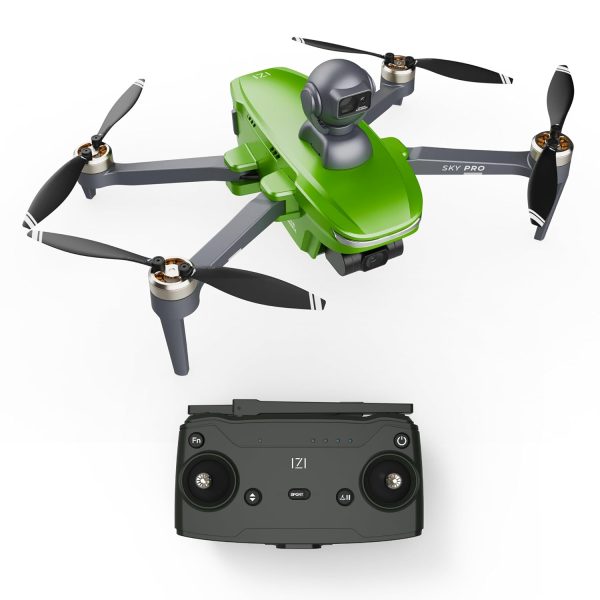 New IZI Sky Pro 4K Camera Drone, 540° OA, UHD 20MP, 5KM Live Video, 32 Mins Flight, 3-Axis Gimbal, 4X Zoom, Wide Angle, Vertical Shooting, 10+ Flying Modes