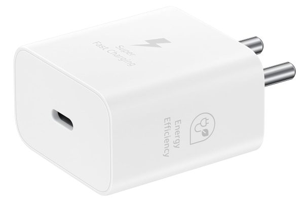 Samsung Original 25W Type-C Travel Adaptor Without Cable, White