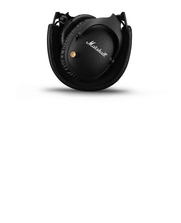 Marshall Monitor II Active Noise Cancelling Over_Ear Wireless Headphones Bluetooth Headphone with Mic, Black