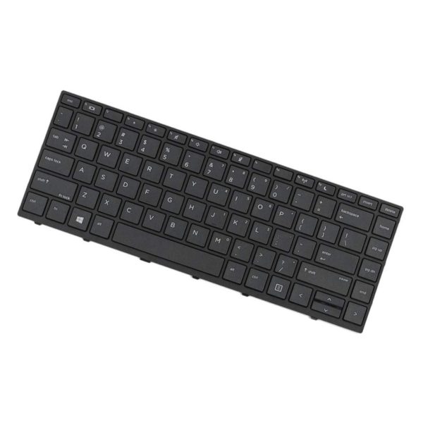 HP Probook 440 G5 430 G5 Replacement Keyboard W/Black Frame US English