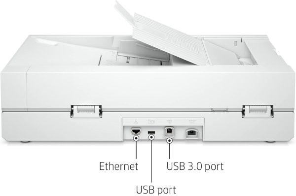 HP ScanJet Enterprise Flow N6600 fnw1, Fast 2-Sided scanning and auto Document Feeder with Wireless connectivity (20G08A) - Image 4