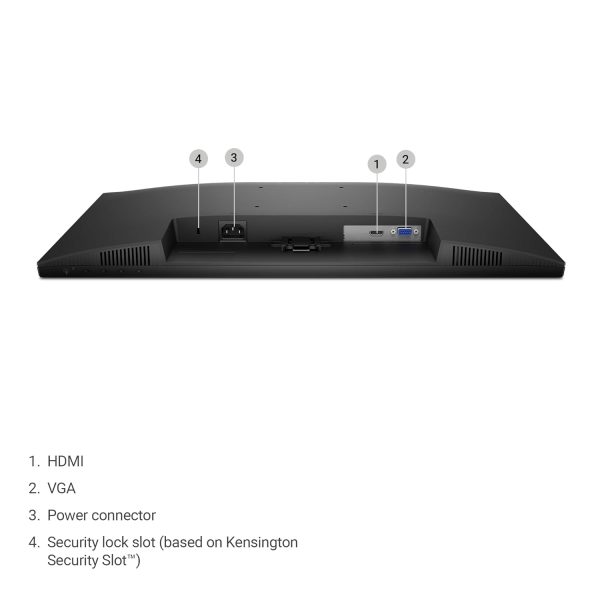 Dell SE2425HM 24"/60.96 cm FHD Monitor| Ultra-Thin Bezels|100Hz IPS Panel| 5 ms| Contrast 1,000:1| Tilt Adjustment| 1x HDMI, 1xVGA