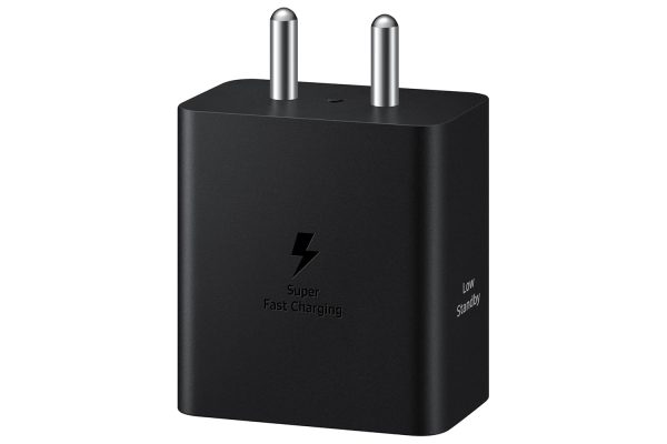 Samsung Original 45W Power Adapter with Type C to C Cable, Compatible with Smartphone, Black