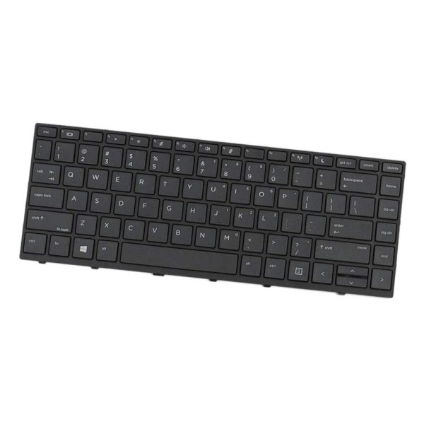 HP Probook 440 G5 430 G5 Replacement Keyboard W/Black Frame US English