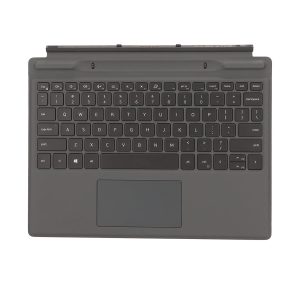 Laptop Detachable Keyboard for Dell 7320 7310 Laptop Keyboard, Seamless, with Backlight and Touchpad, for Work, Study, Office, Black, Modern