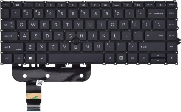 Replacement Keyboard for EliteBook 840 G7 840 G8 & EliteBook 845 G7 845 G8, EliteBook 745 G7 745 G8, ZBook Firefly 14 G7 G8 Series Laptop, EliteBook 840 G7 G8 Keyboard with Backlit US Layout