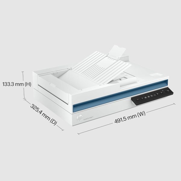 HP ScanJet Pro 3600 f1 Professional Scanner, ADF, CIS scanning Technology, Flatbed (20G06A) - Image 5