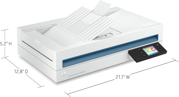 HP ScanJet Enterprise Flow N6600 fnw1, Fast 2-Sided scanning and auto Document Feeder with Wireless connectivity (20G08A) - Image 11